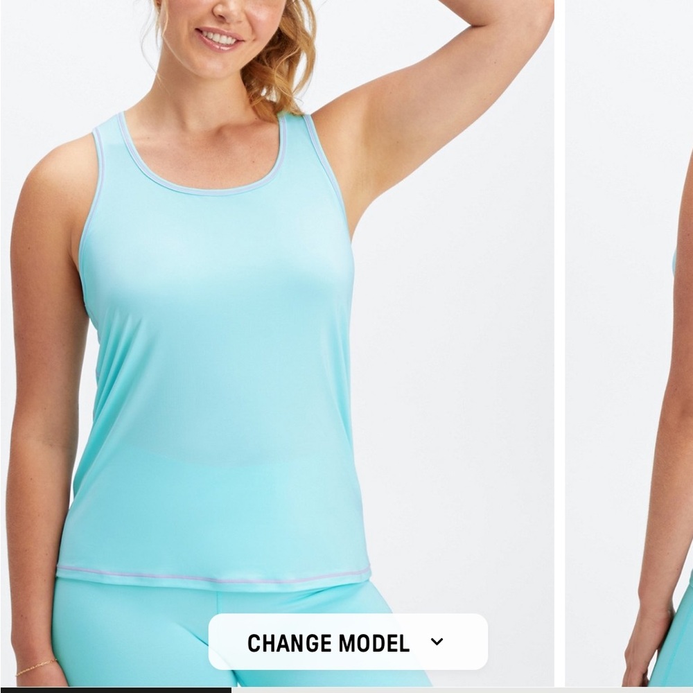 💥 Fabletics Light Blue Tank Top 💥Buy 2 Get 1 Free💥